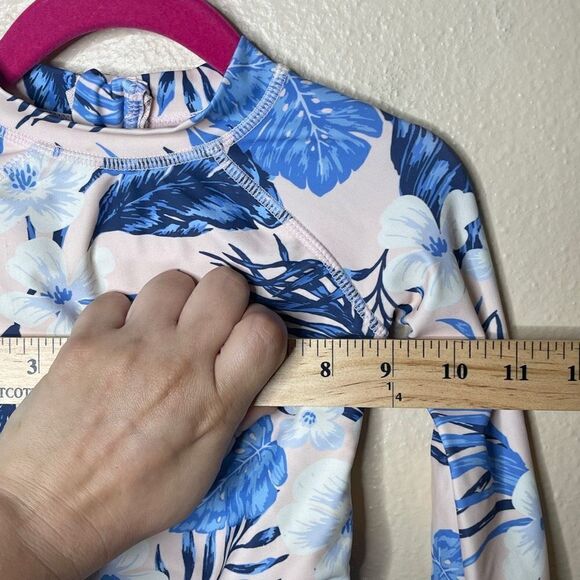 Tommy Bahama Swimsuit Girls 12M One Piece Tropical Floral Print - Picture 7 of 9